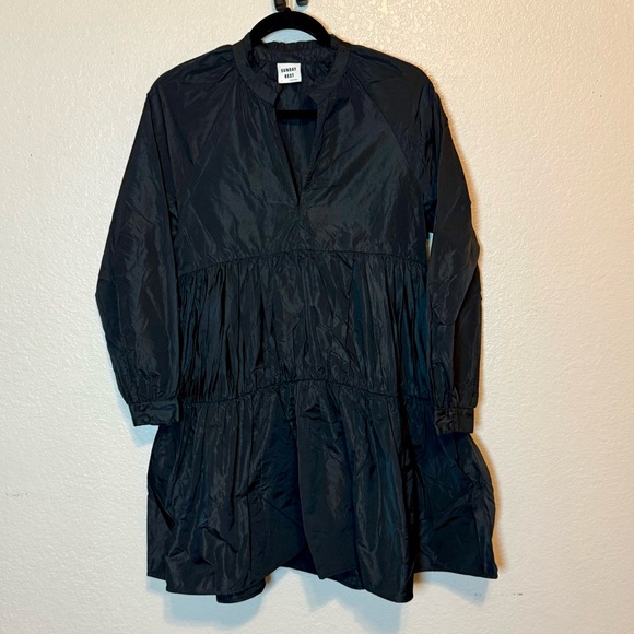 NWT Aritzia Sunday Best Gianna Alice Babydoll Dress Black Size Small - Picture 13 of 16